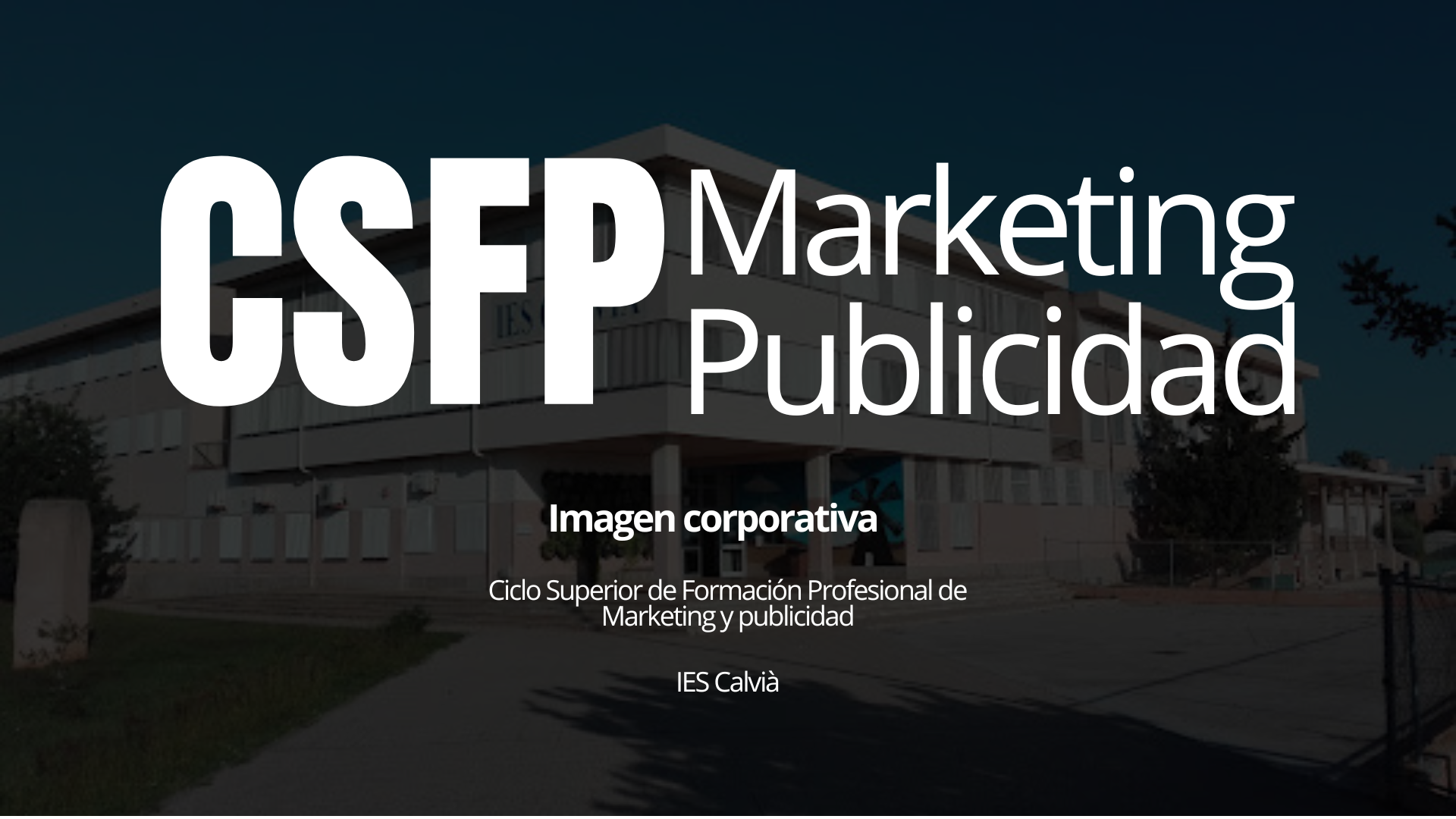 Imagen corporativa Imagen corporativa